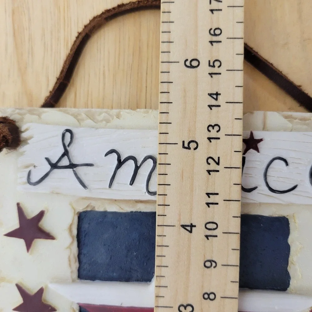 Vintage Americana 3D Plaque 